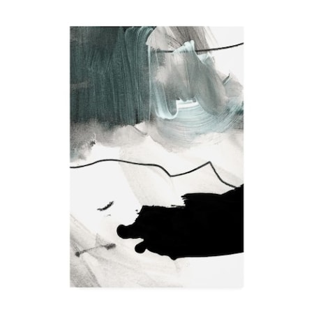 Iris Lehnhard 'Black And Gray Expressions' Canvas Art,22x32